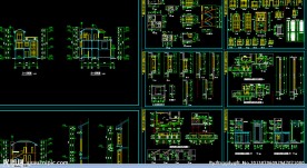 别墅全套建筑图