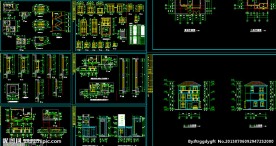 别墅全套建施图