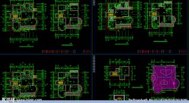 别墅实例施工图