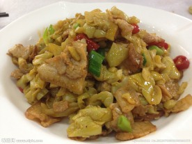 脆皮黄瓜炒肉