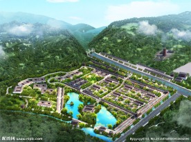 蒙山大佛景区开化古镇