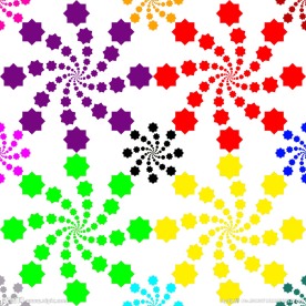 星星花纹