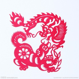剪纸龙