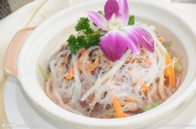 南乳节瓜虾米粉煲