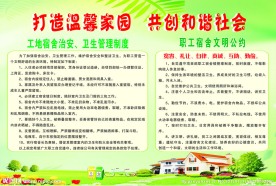 打造温馨家园创和谐社