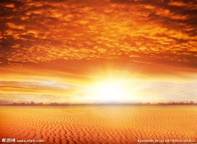 沙漠日出