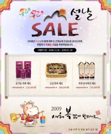 新年促销专题页面