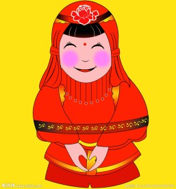 婚庆公仔