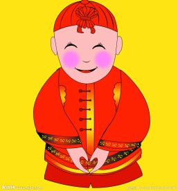 婚庆公仔