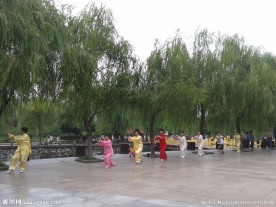 白石公园 晨练