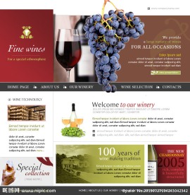 欧美网站设计素材下载