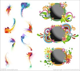 幻彩花纹