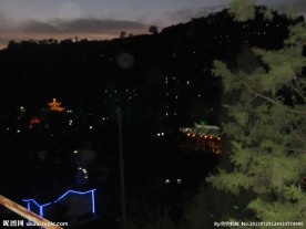 景区夜景