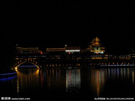 景区夜景