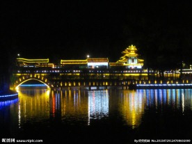 景区夜景