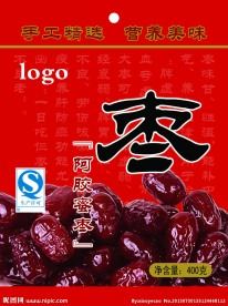 阿胶蜜枣 包装设计