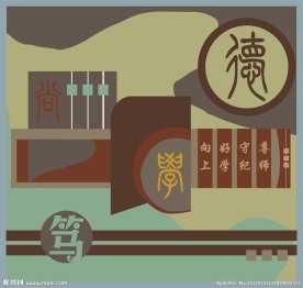 校园浮雕