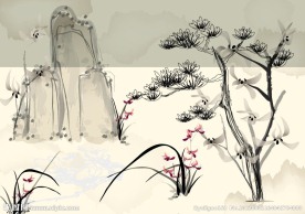 传统水墨画