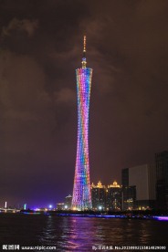 广州塔夜景