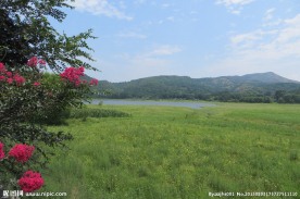 券门水库与箕山风景