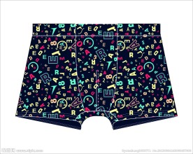 男士内裤 效果图 设