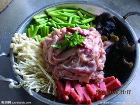 干锅鸭肠
