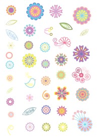 花朵花纹素材