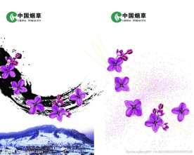 丁香花封面设计