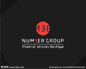 数字logo