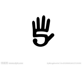 数字logo