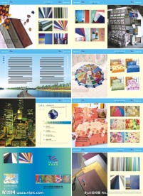 纺织品外贸公司宣传册