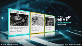 动感时尚字幕相册模版