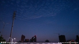 夜空 城市的夜空