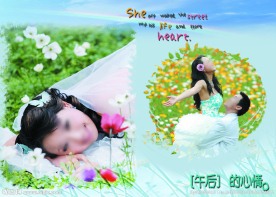 婚纱相册模版
