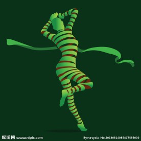 丝带人物