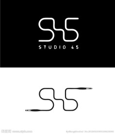 数字logo