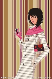 矢量美女