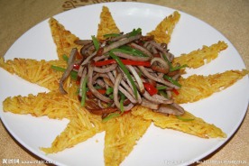 鸭丝土豆饼