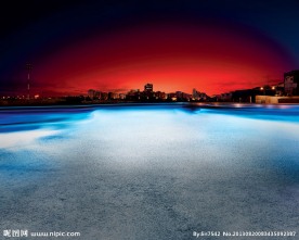 都市夜景背景图