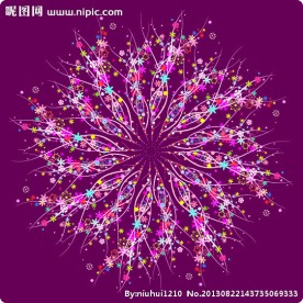 绚丽花边