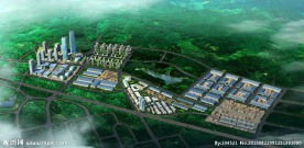 小区鸟瞰图