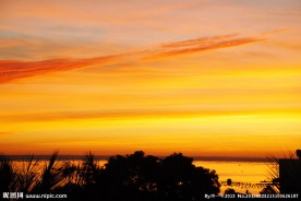 美丽的夕阳