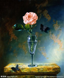 花朵油画