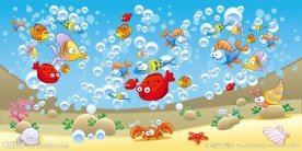 海底世界卡通画