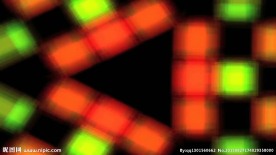 桔红和绿色酒吧背景