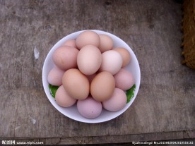 鸡蛋图片 土鸡蛋