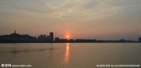 水濂山夕阳