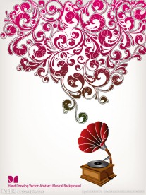 曲线花纹