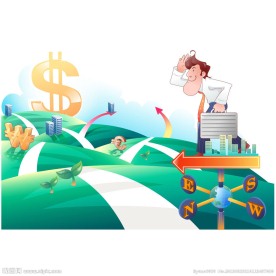 矢量卡通商务人物