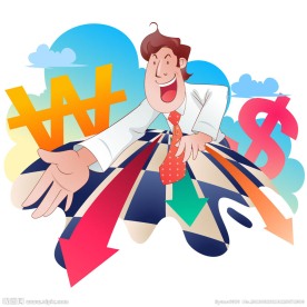 矢量卡通商务人物